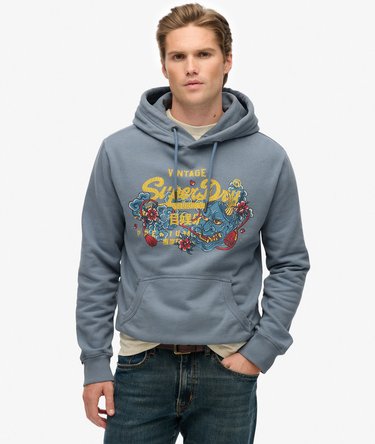 Vintage Logo Tokyo Relaxed Hoodie Image 1