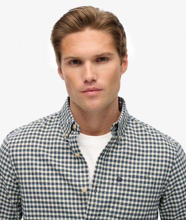 Premium Check Oxford Shirt Image 4