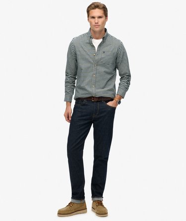 Premium Check Oxford Shirt Image 3