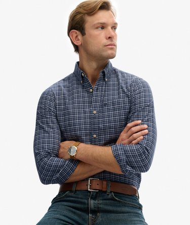 Premium Check Oxford Shirt Image 2