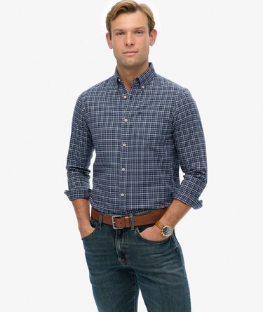 Premium Check Oxford Shirt Image 1