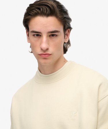 Blank Oversized Crew Sweatshirt Image 4
