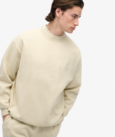 Blank Oversized Crew Sweatshirt Image 2