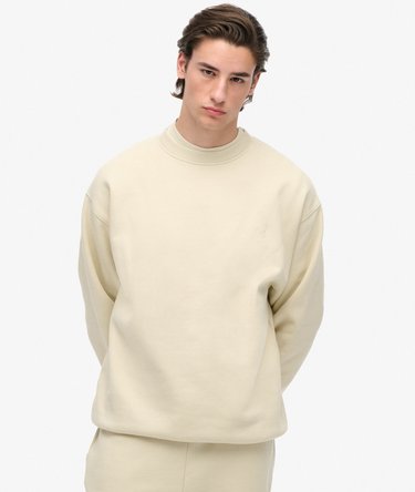 Blank Oversized Crew Sweatshirt Image 1