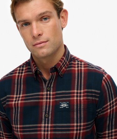 Long Sleeve Cotton Lumberjack Shirt Image 4