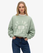 Athletic Essentials Sudadera Cuello Redondo Relajada