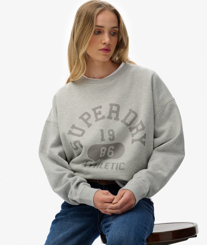 Athletic Essentials Relaxed Crew Sweatshirt