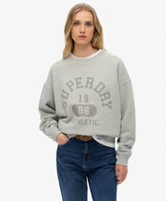 Athletic Essentials Sudadera Cuello Redondo Relajada