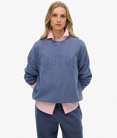 Athletic Essentials Sudadera Cuello Redondo Relajada Image 1