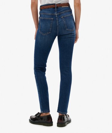 Organic Cotton High Rise Skinny Jeans Image 5