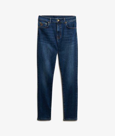 Organic Cotton High Rise Skinny Jeans Image 7