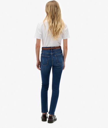 Organic Cotton High Rise Skinny Jeans Image 6