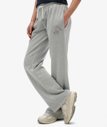 Athletic Print Flare Joggers Image 2