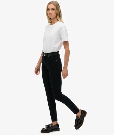 Organic Cotton High Rise Skinny Jeans Image 3
