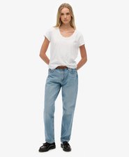 T-shirt Studios z głębokim dekoltem