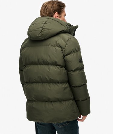 Hooded Five Baffle Sports Puffer Jacket Image 6