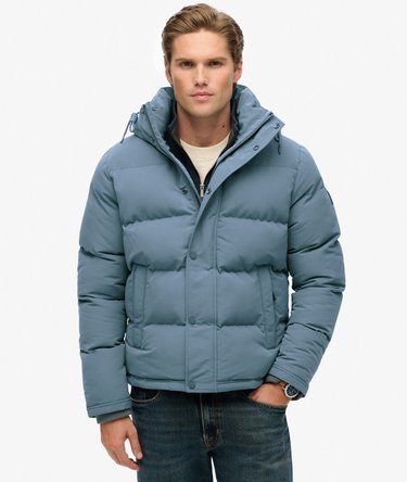 Everest Short Hooded Puffer Jacket Image 4