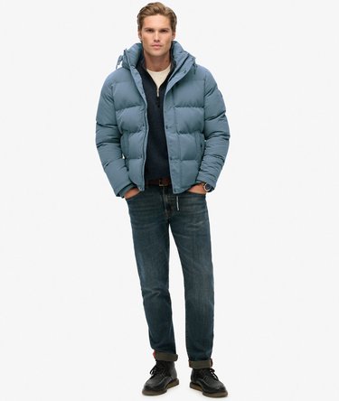 Everest Short Hooded Puffer Jacket Image 3
