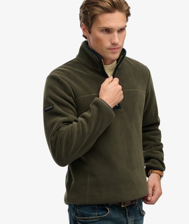Estate fleece met halve rits Image 2