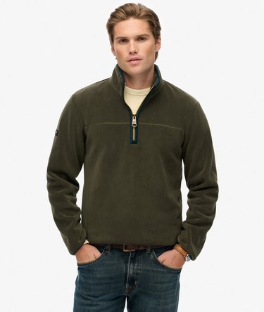 Estate fleece met halve rits Image 1