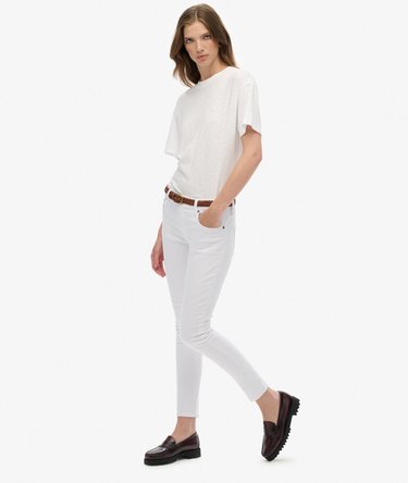 Mid Rise Skinny Jean Image 3