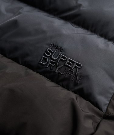 Colourblock Hooded Puffer Jacket Image 7