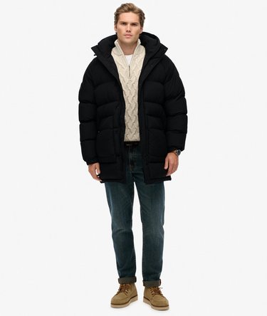 XPD Longline Baffle Parka Jacket Image 3
