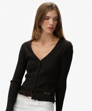 Essential Button Through Long Sleeve Top