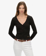 Essential Button Through Long Sleeve Top