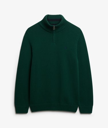 Pull en maille de coton à col camionneur Image 6