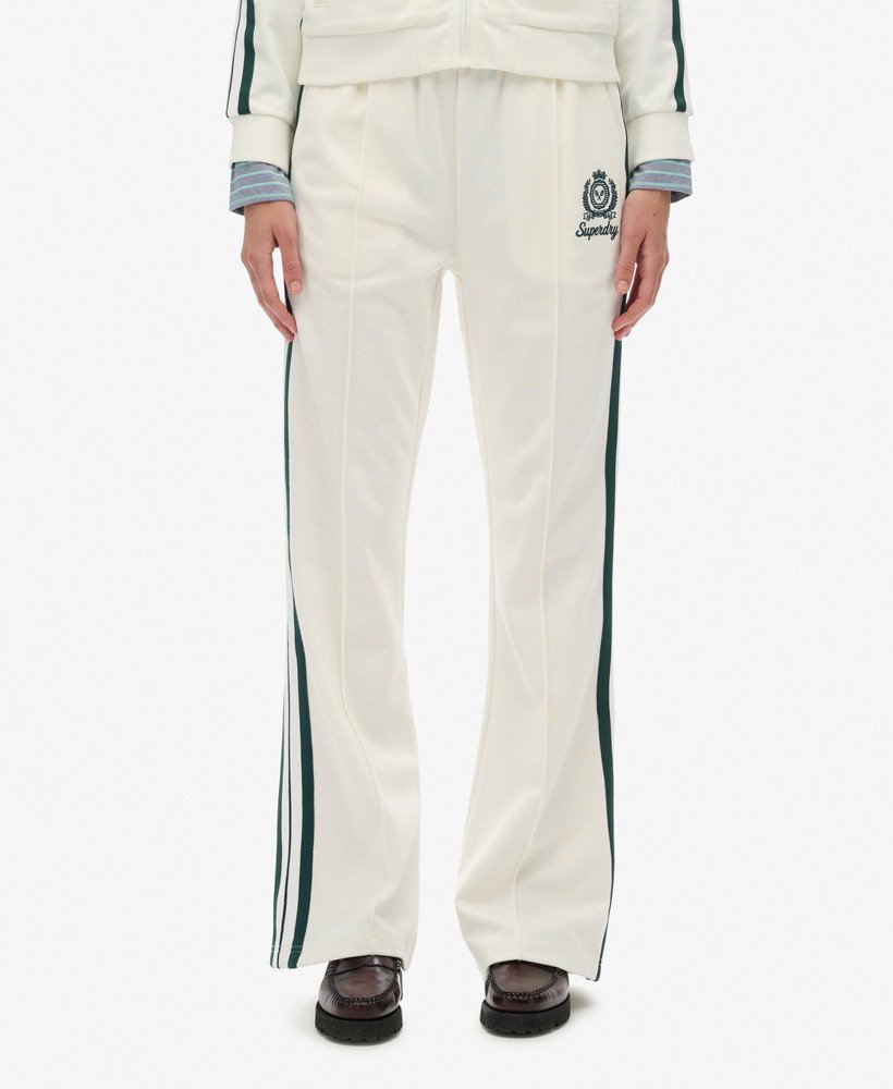 womens Country Club Track Pants in OFF WHITE | Superdry US