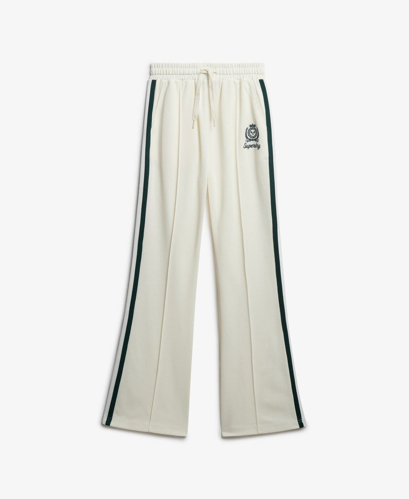 womens Country Club Track Pants in OFF WHITE | Superdry US