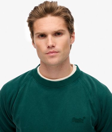 Essential Logo Raglan Crew Sweatshirt Image 4