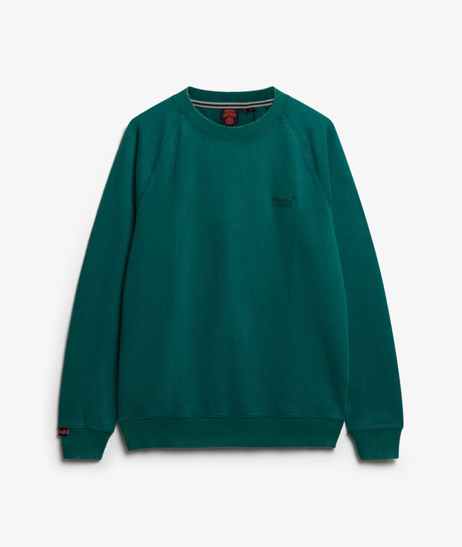 Essential Logo Raglan Crew Sweatshirt