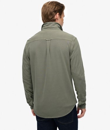 Camisa Manga Larga Vintage Destroy Pique Image 5