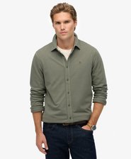 Camisa Manga Larga Vintage Destroy Pique