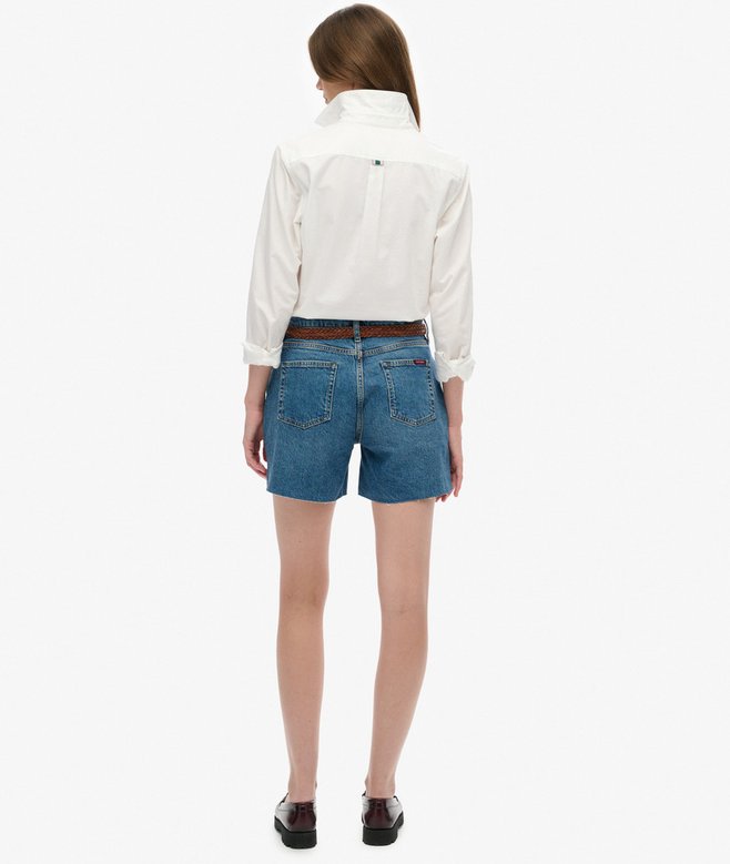 Mid Rise Cut off Shorts