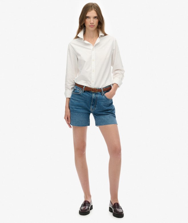 Mid Rise Cut off Shorts