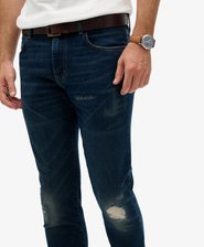 Jeans slim in cotone biologico Vintage
