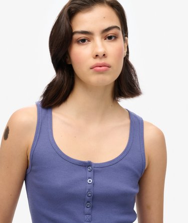 Athletic Essentials Button Down Vest Top Image 3
