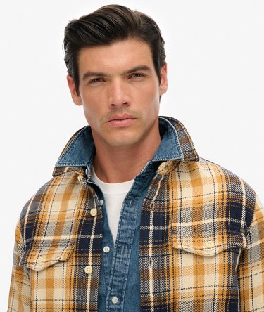 Merchant Heavy Checked Shirt Image 4