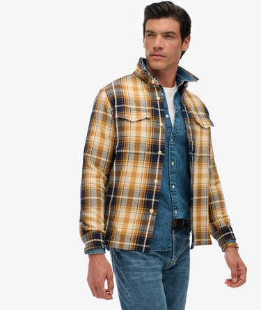 Merchant Heavy Checked Shirt Image 2