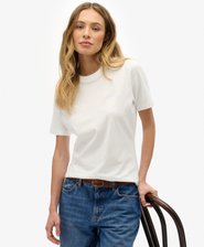 T-skjorte med brodert Essential-logo