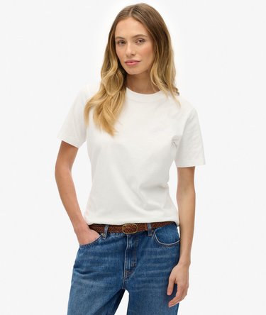 T-skjorte med brodert Essential-logo Image 1