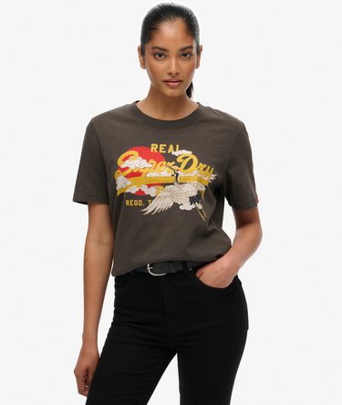 Vintage Logo Tokyo Relaxed T-Shirt Image 1