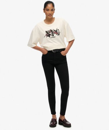 Night Garden Oversized T-Shirt Image 3