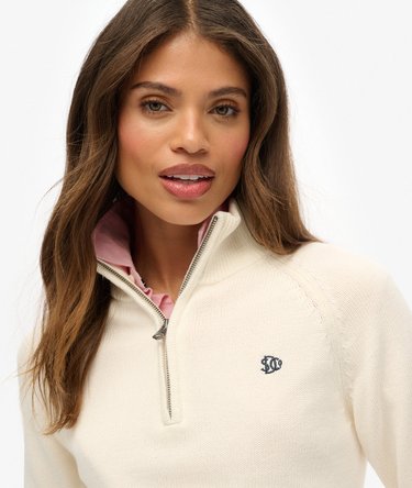 Maglia Essentials Slim con Mezza Zip Image 4