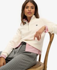 Maglia Essentials Slim con Mezza Zip