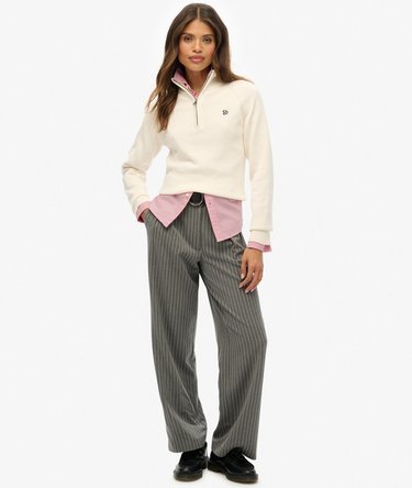 Maglia Essentials Slim con Mezza Zip Image 3