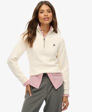 Maglia Essentials Slim con Mezza Zip